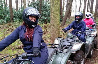 Quad Biking for Hens at Adventure Now Manchester